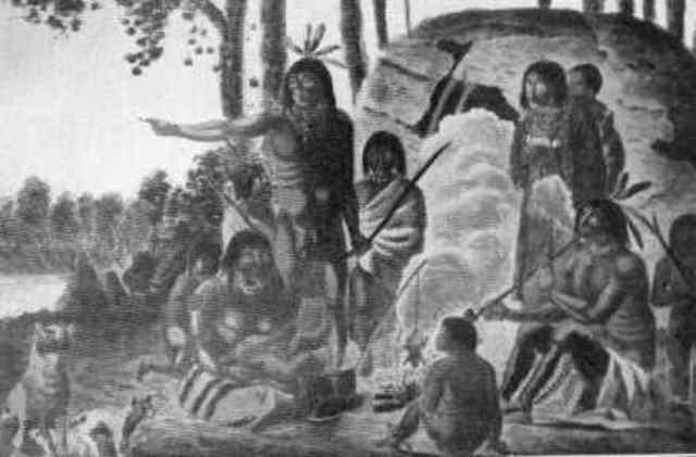 Algonquins and Iroquois