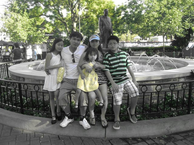 First time I went to hershey park with my family