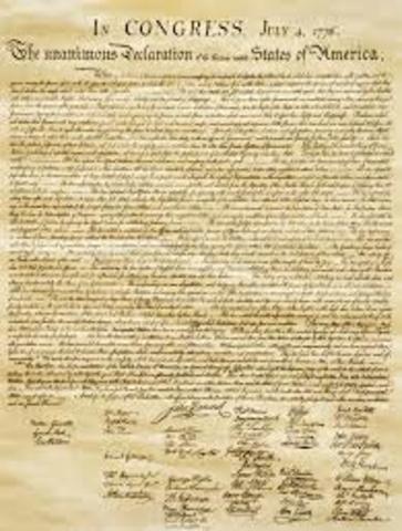 The Declaration of Independence