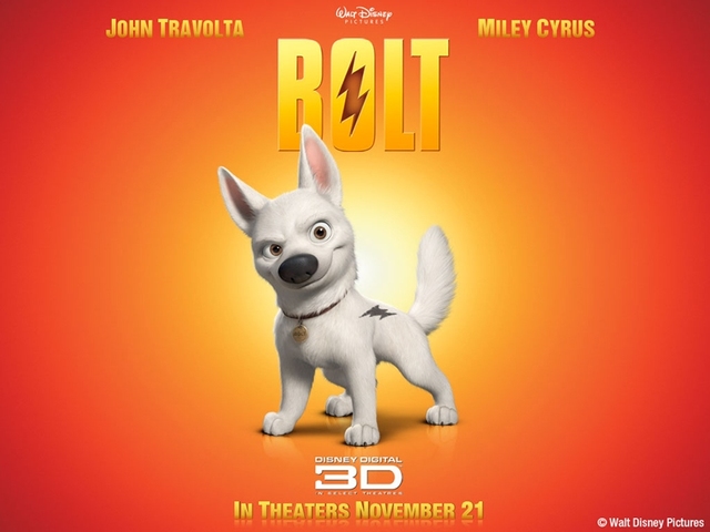 Miley Cyrus Premieres In "Bolt"