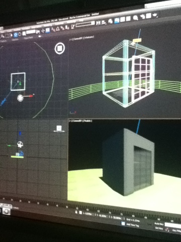 Mi primer modelado arquitectónico en la computadora
