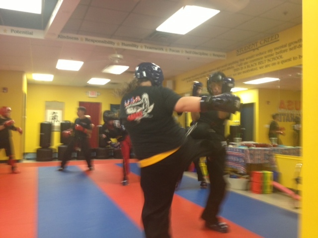 my first karate trophy