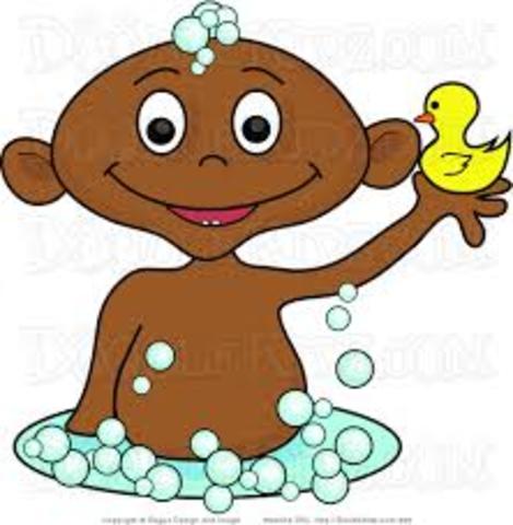 I was potty trained.