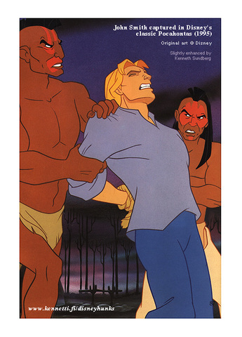 John Smith is Kidnapped by Powhatan