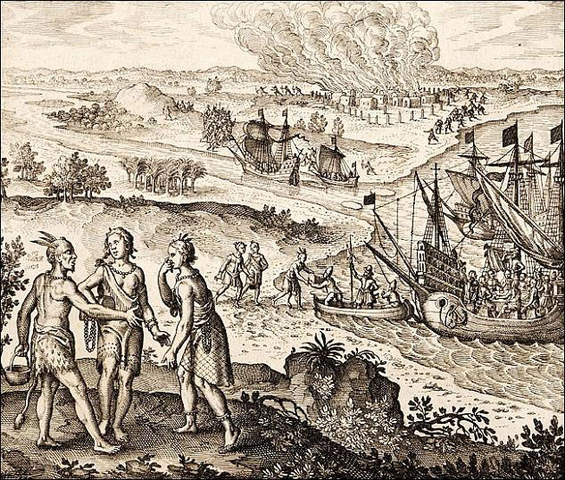 The First Anglo-Powhatan War Starts