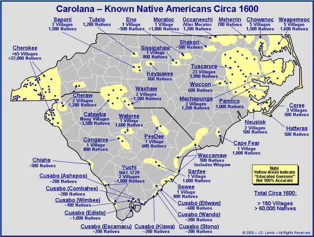 Carolinas Colonized