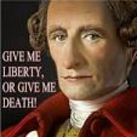 Patrick Henry's Speech...