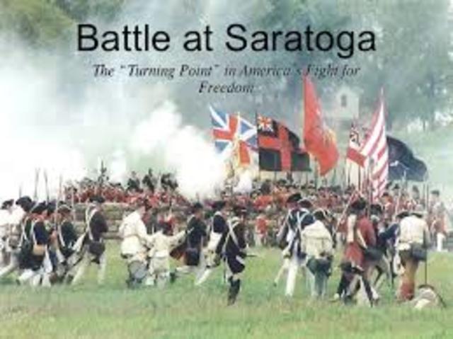 Battle at Saratoga
