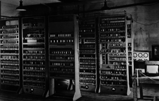 First stored program computer