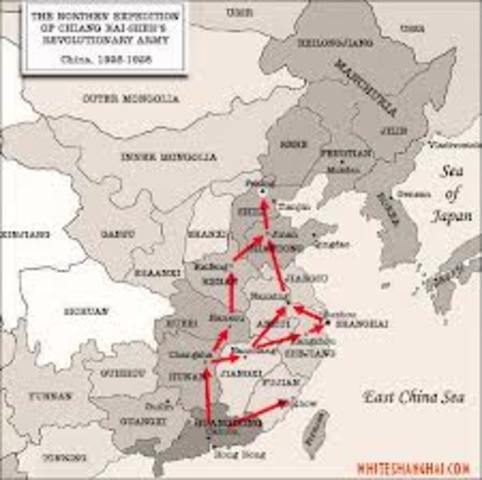 Northern expedition begins