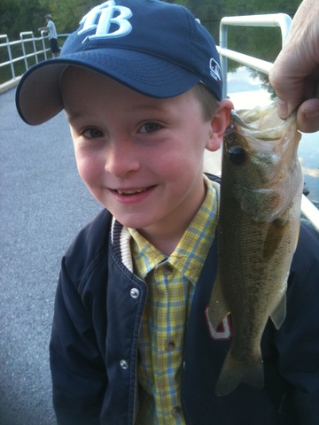My first fish at French Creek with my dad