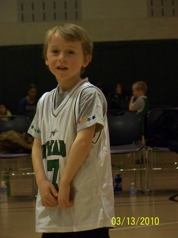 Playing Basketball at my church