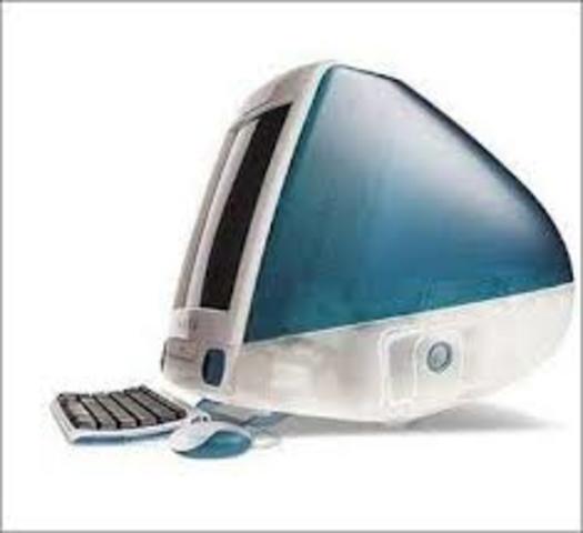 First job where I used a Computer iMac G3