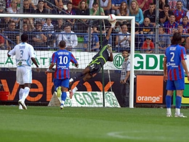 Premier match avec l'OM