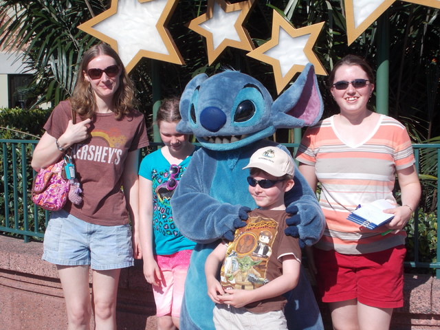 Allison went to Disney world.