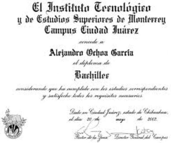 Terminar exitosamente mi preparatoria