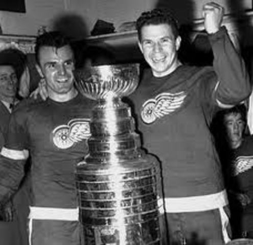 Red wings 7th stanley cup victory