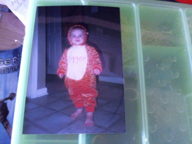 David's first halloween!