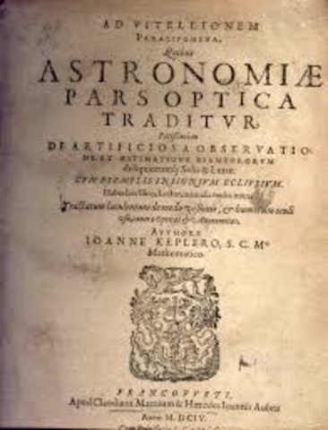 Published 'Astronomiae Pars Optica'