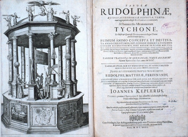 Published 'The Rudolphine Tables'