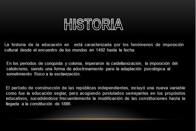 ANTECEDENTES HISTORICOS