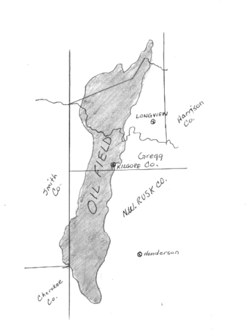 Oil field found in East Texas
