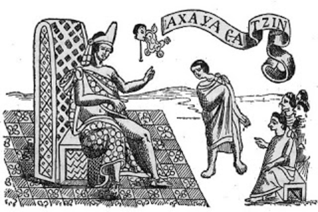 Destrucción del palacio de Axayácatl.