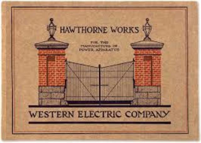 Hawthorne Studies 1924-1932