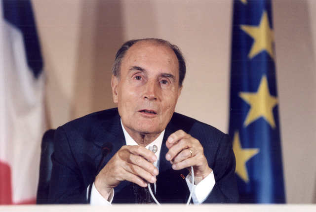 François Mitterrand a Elu Président