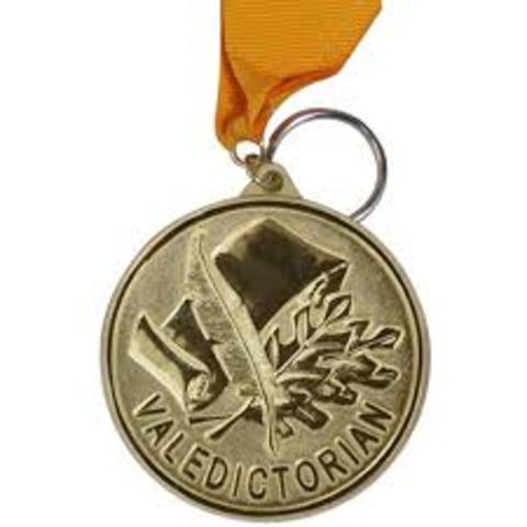 Valedictorian in Middle school