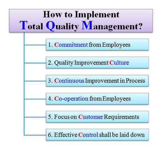 Total Quality Management (TQM)-