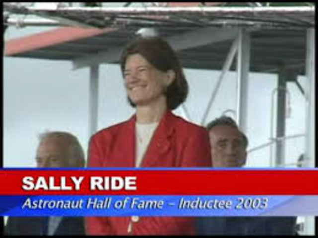 Inducted into the Astronaut Hall of Fame at Kennedy Space Center