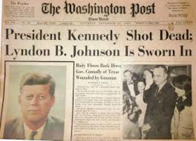 the assassination of president kennedy in 1963