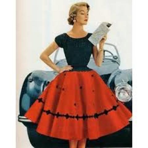 1950 fashion style