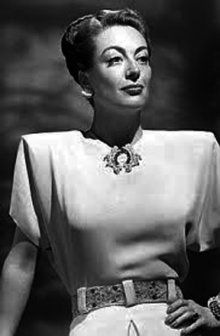 Joan Crawford's shoulder pads