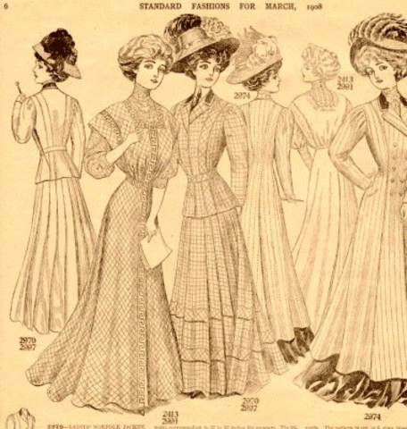 fashion in the 1900