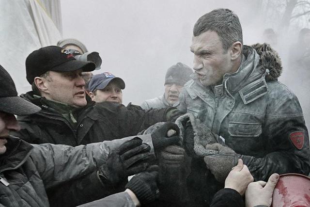 Hrushevskoho Riots Begin