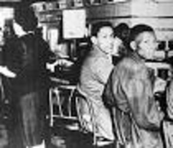 Greensboro starts sit ins