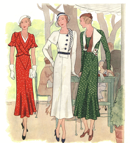 fashion in the 1930's