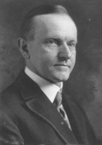 Calvin Coolidge Elected