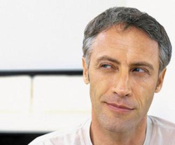 the man has grown into a mature adult