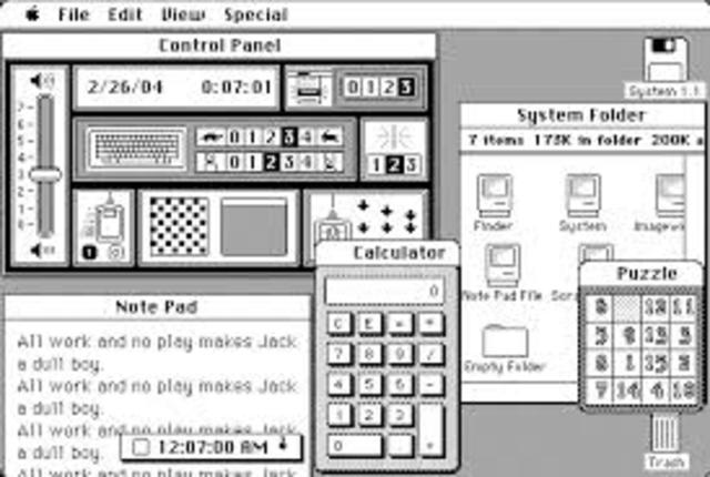 1984: Macintosh Primera Version