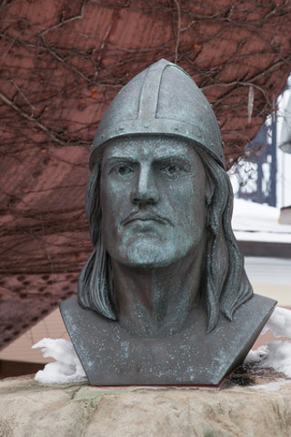 Leif Ericsson lands in vinnland