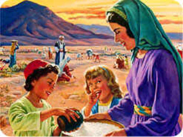 LLEGAN A LA TIERRA PROMETIDA 1240 a.C