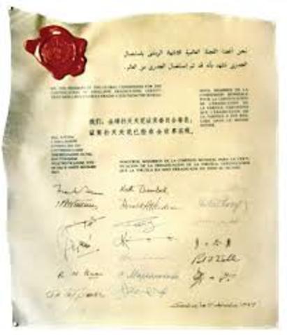 WHO declares smallpox eradictated