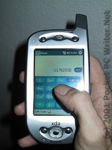 The first touch screen phone beccame for sale.