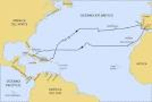 1st voyage of Columbus
