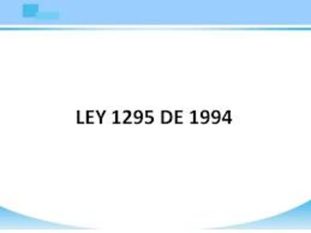 Decreto 1295 de 1994