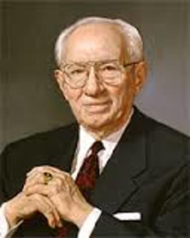 Gordon B. Hinckley died