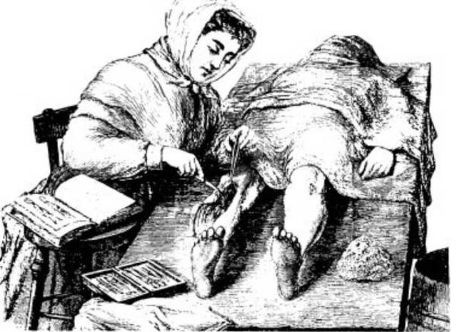 Frenchwomen Jacoba Felicie tries to practice medicine but its denied